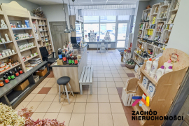Budynek z dwupoziomowym mieszkaniem i lokalem